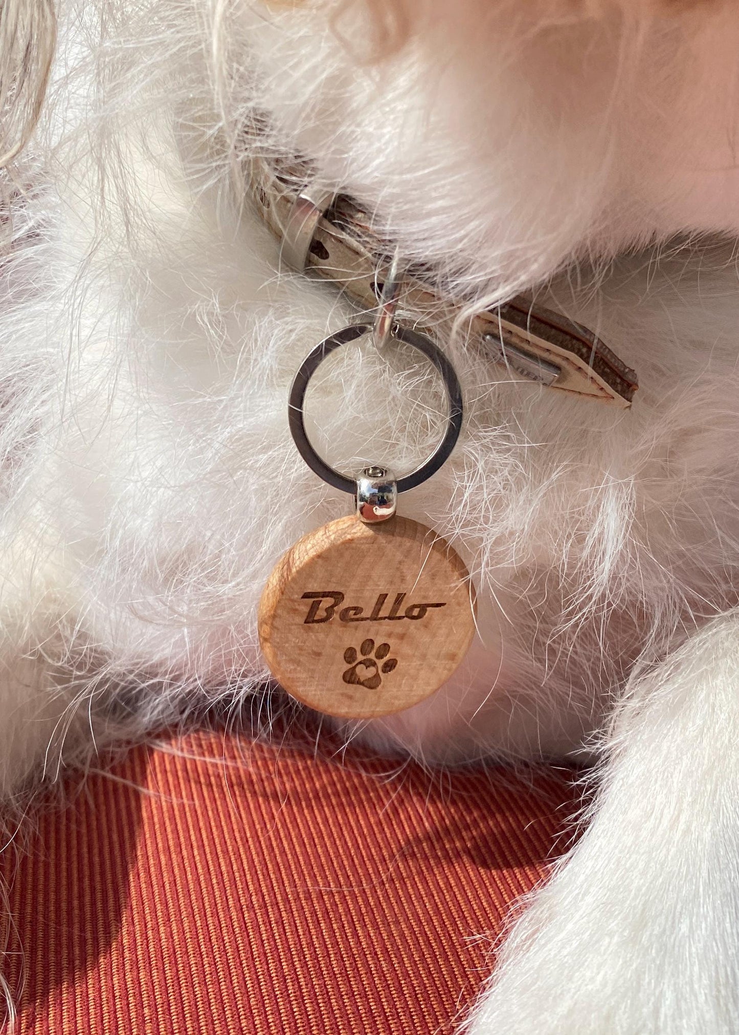 Namensanhänger Hundehalsband, Hundemarke Holz Namen Telefonnummer, Sicherheitsanhänger Hundehalsband, Halsband Hund, Halsbandanhänger